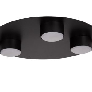 Spot okrągły czarny STAR 3xGX53x12W wym:8x40x40cm IP20 Sigma Lighting 915290