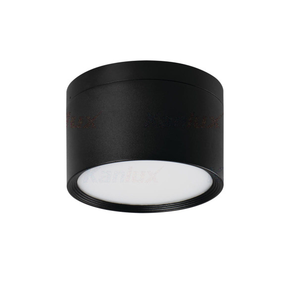 Spot okrągły czarny TIBERI LED 20W biały neutralny IP54 Kanlux 914469