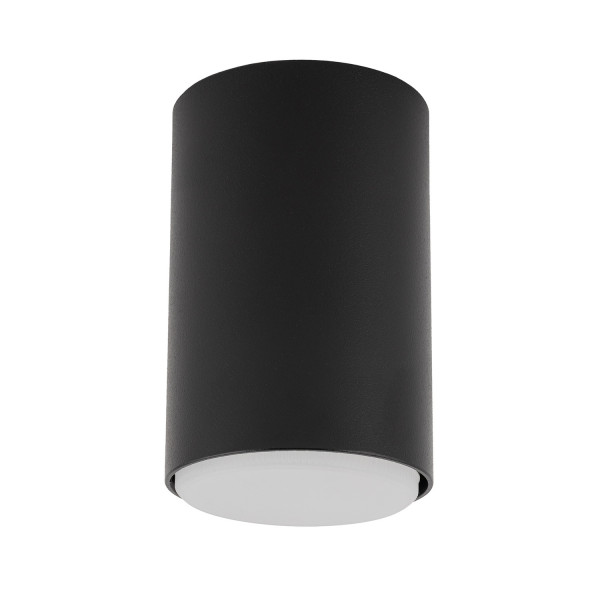 Spot okrągły czarny TUBO 1xGX53x12W wym:12,5x8x8cm IP20 Sigma Lighting 914478