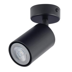 Spot okrągły czarny Zoom 1xGU10x25W wym:16x6x6cm IP20 Sigma Lighting 908961 Spot okrągły czarny Zoom 1xGU10x25W wym:16x6x6cm IP20 Sigma Lighting 908961