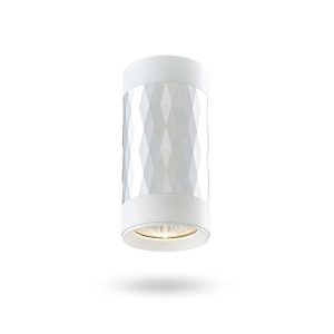 Spot okrągły srebrny Trevor 1xGU10x30W wym:12x6x6cm IP20 Videx 913931