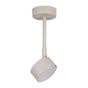 Spot okrągły szary beż NEMO 1xGX53x12W wym:24x8x9cm IP20 Sigma Lighting 909019