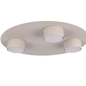 Spot okrągły szary beż STAR 3xGX53x12W wym:8x40x40cm IP20 Sigma Lighting 915263