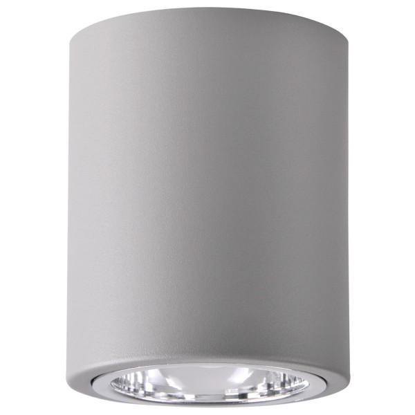 Spot okrągły szary JUPITER 1xE27x20W wym:12x9,8x9,8cm IP20 Polux 915141