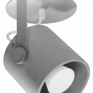 Spot okrągły szary LAROSA 1xGU10x40W wym:19x12x12cm IP20 Sollux Lighting 908920 Spot okrągły szary LAROSA 1xGU10x40W wym:19x12x12cm IP20 Sollux Lighting 908920