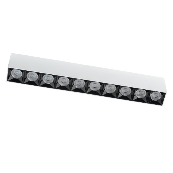 Spot prostokątny biały MIDI LED 40W biały neutralny IP20 Nowodvorski 908680