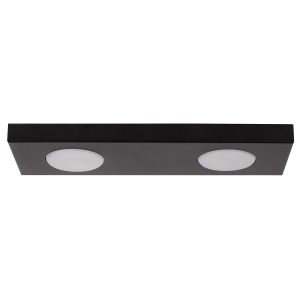 Spot prostokątny czarny HERO 2xGX53x12W wym:3x35x12cm IP20 Sigma Lighting 915100 Spot prostokątny czarny HERO 2xGX53x12W wym:3x35x12cm IP20 Sigma Lighting 915100