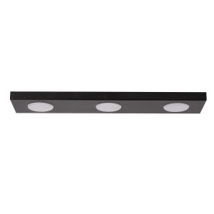 Spot prostokątny czarny HERO 3xGX53x12W wym:3x55x12cm IP20 Sigma Lighting 915057 Spot prostokątny czarny HERO 3xGX53x12W wym:3x55x12cm IP20 Sigma Lighting 915057
