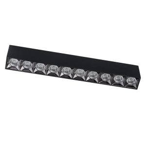 Spot prostokątny czarny MIDI LED 40W biały neutralny IP20 Nowodvorski 908996 Spot prostokątny czarny MIDI LED 40W biały neutralny IP20 Nowodvorski 908996