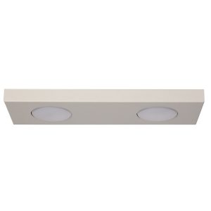 Spot prostokątny szary beż HERO 2xGX53x12W wym:3x35x12cm IP20 Sigma 917240 Spot prostokątny szary beż HERO 2xGX53x12W wym:3x35x12cm IP20 Sigma 917240