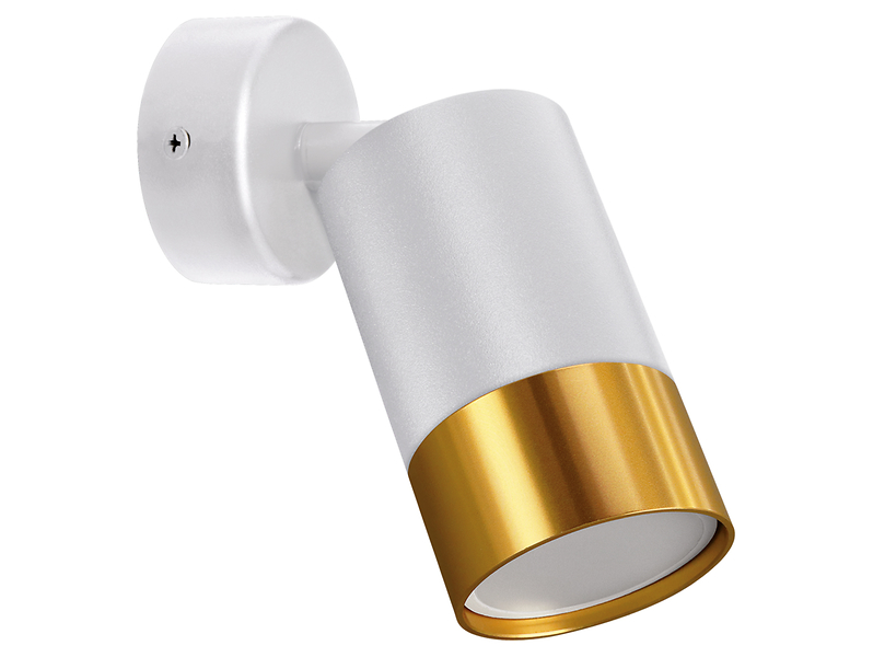 Spot Puzon aluminiowy biało-złoty 178503