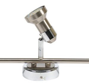 Spot reflektor ARKON srebrny 3xGU10x50W wym:15x56x9cm IP20 Candellux 1020296 Spot reflektor ARKON srebrny 3xGU10x50W wym:15x56x9cm IP20 Candellux 1020296