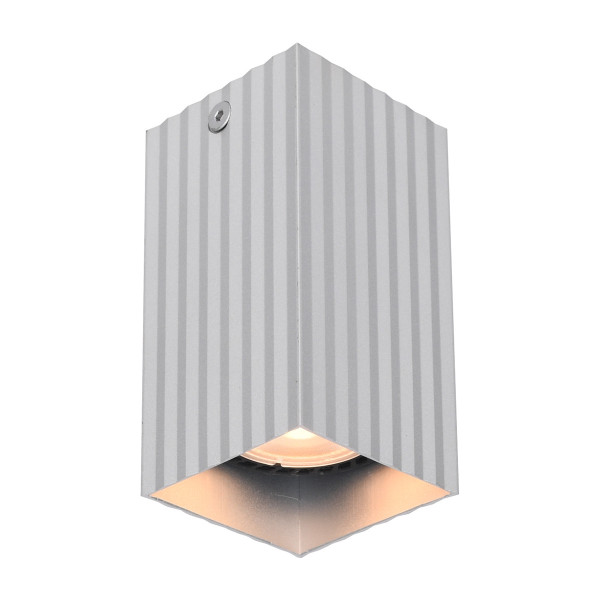 Spot reflektor kwadratowy aluminiowy TECNO 1xGU10x10W IP20 Italux 904957