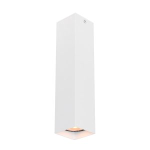 Spot reflektor kwadratowy biały piaskowany ANDER 1xGU10x10W IP20 Italux 912079