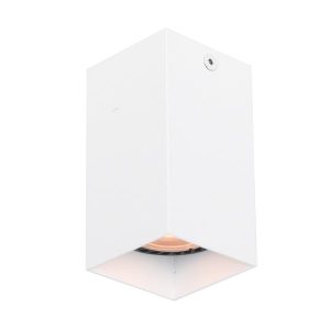 Spot reflektor kwadratowy biały piaskowany ANDER 1xGU10x10W IP20 Italux 912085