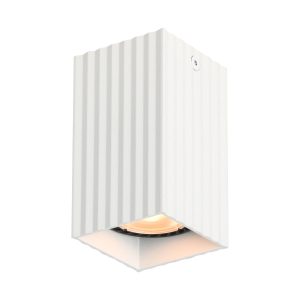 Spot reflektor kwadratowy biały piaskowany TECNO 1xGU10x10W IP20 Italux 905034