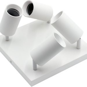 Spot reflektor kwadratowy biały Qualis 4xGU10x40W IP20 IdeaLED 908666 Spot reflektor kwadratowy biały Qualis 4xGU10x40W IP20 IdeaLED 908666