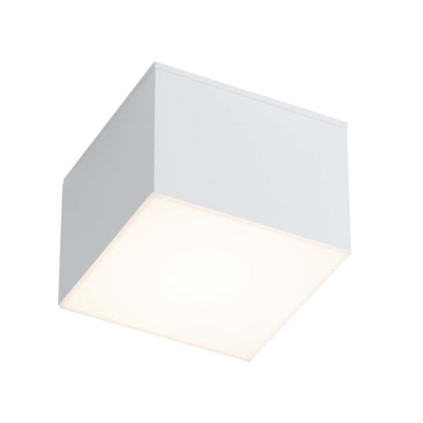 Spot reflektor kwadratowy biały SUWA 1xGX53x9W wym:7,5x10x10cm IP20 Shilo 912068