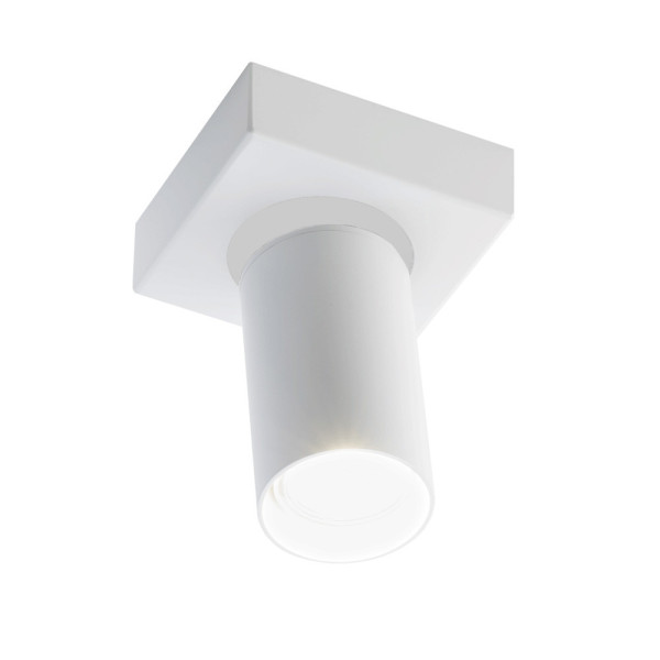 Spot reflektor kwadratowy biały TARUMI 1xGU10x10W wym:13x10x10cm IP20 Shilo 905065
