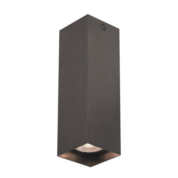 Spot reflektor kwadratowy brązowy ANDER 1xGU10x10W IP20 Italux 912013