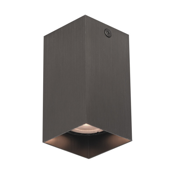 Spot reflektor kwadratowy brązowy ANDER 1xGU10x10W IP20 Italux 911975