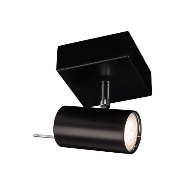 Spot reflektor kwadratowy czarny FUSSA 1xGU10x10W wym:15x14x10cm IP20 Shilo 905017