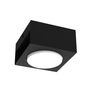 Spot reflektor kwadratowy czarny mat Ebru 1xGX53x15W IP20 Luminex 911967 Spot reflektor kwadratowy czarny mat Ebru 1xGX53x15W IP20 Luminex 911967