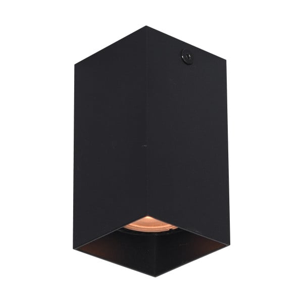 Spot reflektor kwadratowy czarny piaskowany ANDER 1xGU10x10W IP20 Italux 911948