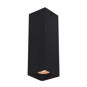 Spot reflektor kwadratowy czarny piaskowany TECNO 1xGU10x10W IP20 Italux 905046