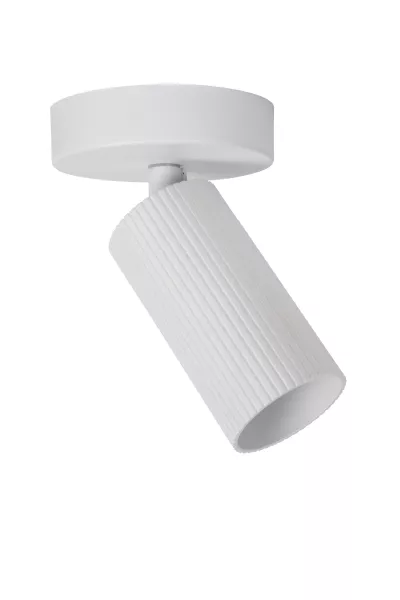 Spot reflektor okrągły biały CLUBS 1xGU10x40W wym:17,7x10x10cm IP20 Lucide 904971