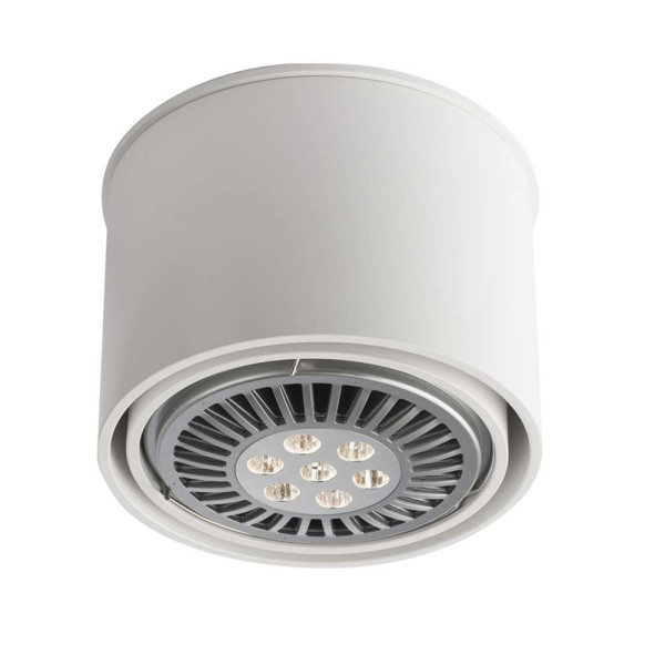 Spot reflektor okrągły biały MIKI 1xGU10x18W wym:10x14,5x14,5cm IP20 Shilo 914542