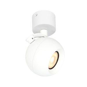 Spot reflektor okrągły biały piaskowany LAFIN 1xGU10x10W IP20 Italux 904966