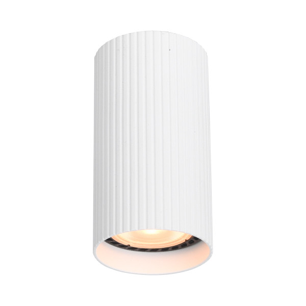 Spot reflektor okrągły biały piaskowany RILOK 1xGU10x10W IP20 Italux 912026