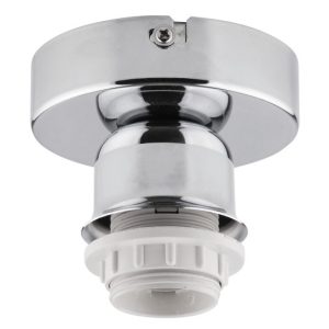 Spot reflektor okrągły chromowany Bottom 1xE27x60W IP20 Rabalux 914408 Spot reflektor okrągły chromowany Bottom 1xE27x60W IP20 Rabalux 914408