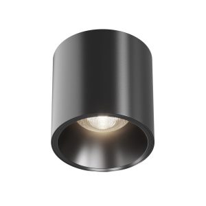 Spot reflektor okrągły czarny ALFA LED LED 12W biały neutralny IP20 Maytoni 912084 Spot reflektor okrągły czarny ALFA LED LED 12W biały neutralny IP20 Maytoni 912084
