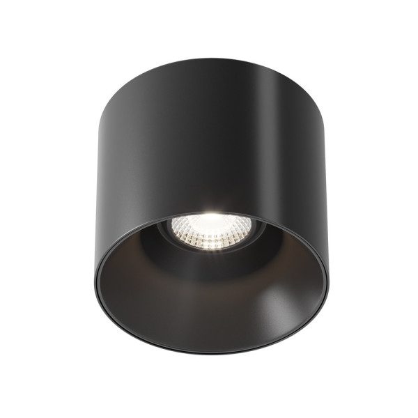 Spot reflektor okrągły czarny ALFA LED LED 15W biały neutralny IP20 Maytoni 912062