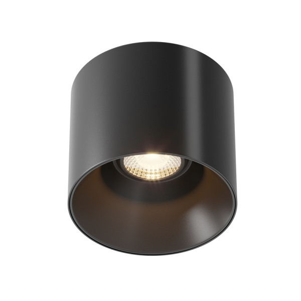 Spot reflektor okrągły czarny ALFA LED LED 25W biały ciepły IP20 Maytoni 912088