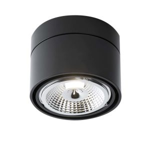 Spot reflektor okrągły czarny HIMI 1xGU10x18W wym:10,5x14x14cm IP20 Shilo 911950