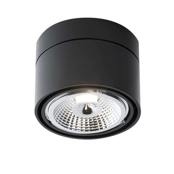 Spot reflektor okrągły czarny HIMI 1xGU10x18W wym:10,5x14x14cm IP20 Shilo 911950