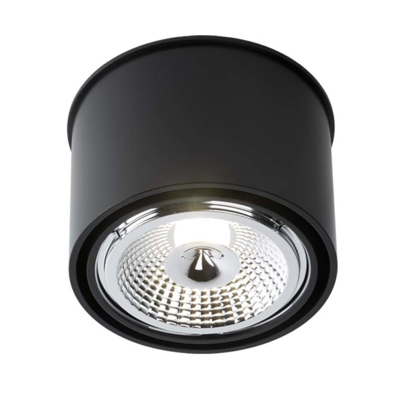 Spot reflektor okrągły czarny MIKI 1xGU10x18W wym:10x14,5x14,5cm IP20 Shilo 914551