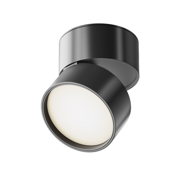 Spot reflektor okrągły czarny ONDA LED 12W biały neutralny IP20 Maytoni 909005