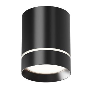 Spot reflektor okrągły czarny ORLO LED 9W biały neutralny IP20 Maytoni 914431