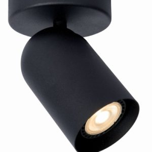 Spot reflektor okrągły czarny PUNCH 1xGU10x35W IP20 Lucide 905042 Spot reflektor okrągły czarny PUNCH 1xGU10x35W IP20 Lucide 905042