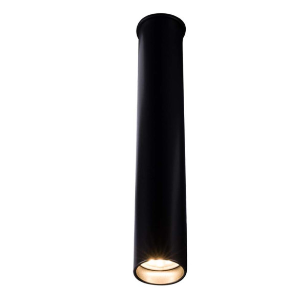 Spot reflektor okrągły czarny YABU 1xGU10x4W wym:25,5x4x4cm IP44 Shilo 914401