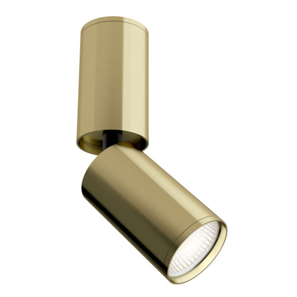 Spot reflektor okrągły mosiężno-złoty FOCUS S 1xGU10x10W IP20 Maytoni 905013