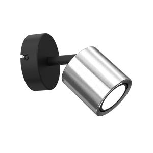 Spot reflektor okrągły nikiel-czarny mat Demia 1xGU10x8W IP20 Luminex 905061 Spot reflektor okrągły nikiel-czarny mat Demia 1xGU10x8W IP20 Luminex 905061