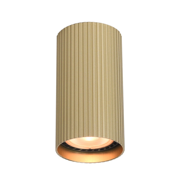 Spot reflektor okrągły złoty RILOK 1xGU10x10W wym:10x5,5x5,5cm IP20 Italux 911988