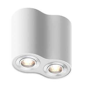 Spot reflektor owalny biały Rondoo 2xGU10x50W IP20 Zuma Line 912061 Spot reflektor owalny biały Rondoo 2xGU10x50W IP20 Zuma Line 912061