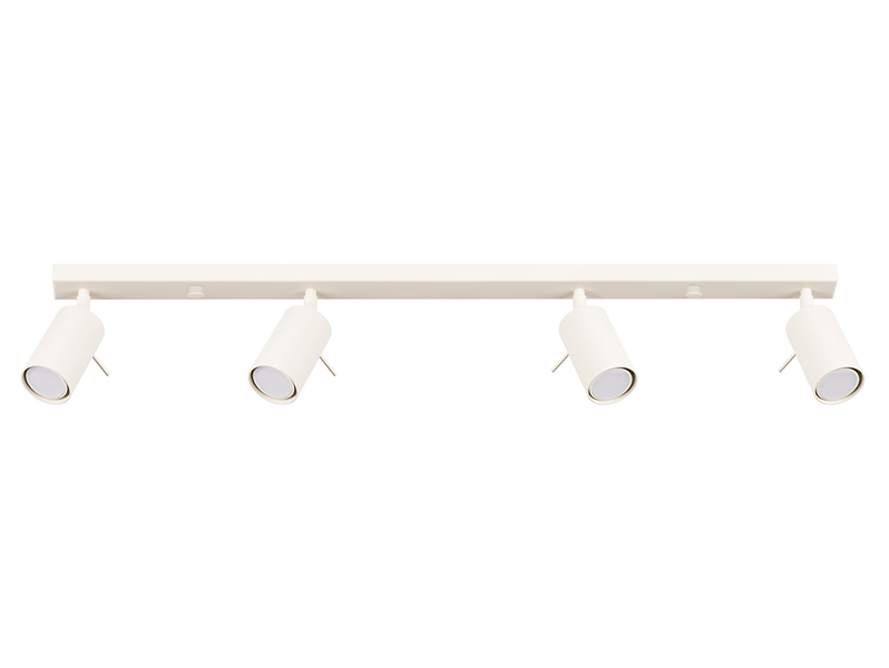 Spot Ring 4-punktowy stalowy 81 cm beżowy 439134