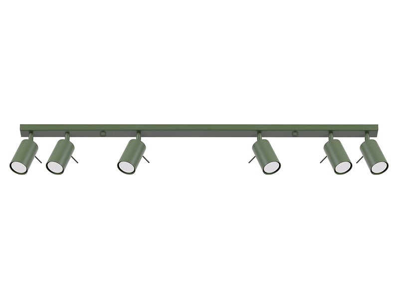 Spot Ring 6-punktowy stalowy 117 cm zielony 439141